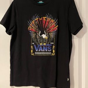 Vans off the wall womens t shirt large